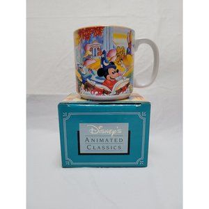 NIB VTG Disney Animated Classics FANTASIA - 1940 Walt Disney Coffee Mug Cup